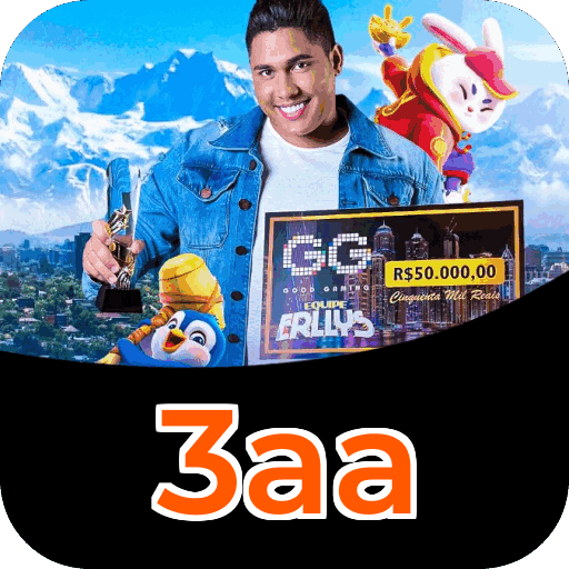 Plataforma 3aa mostrando interface moderna, jogos certificados e recursos de segurança licenciados